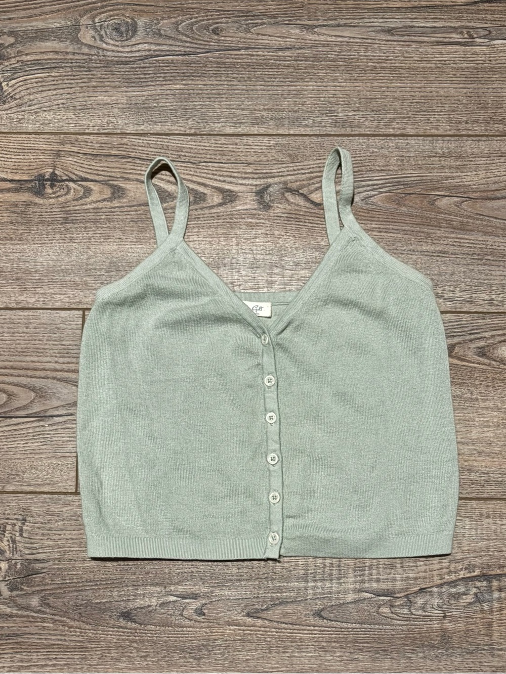 John galt Brandy Melville green crop tank